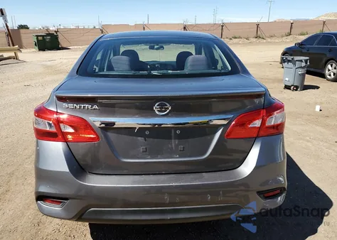 2019 Nissan Sentra S z USA, uszkodzony, nr VIN 3N1AB7AP7KY258725